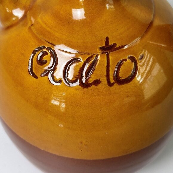 Ceramiche Nicola Fasano Pottery Vinegar Oil Pitcher Stoneware Grottaglie Italy - Picture 2 of 10